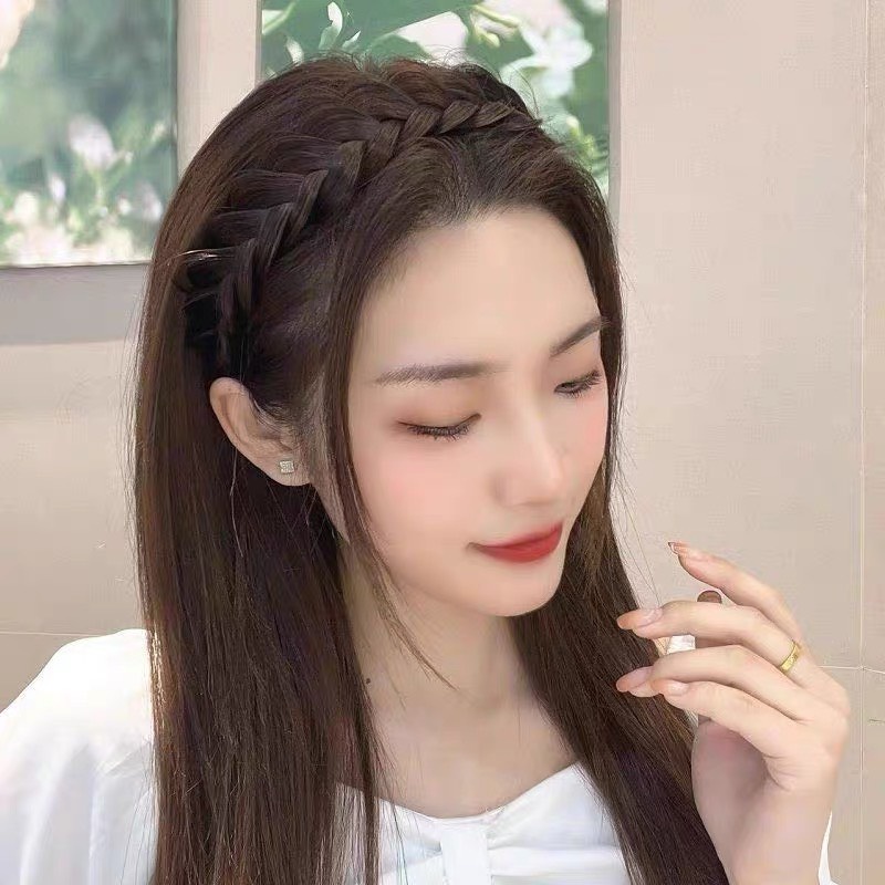 Băng đô tết tóc giả phong cách 2022 mới cho nữ