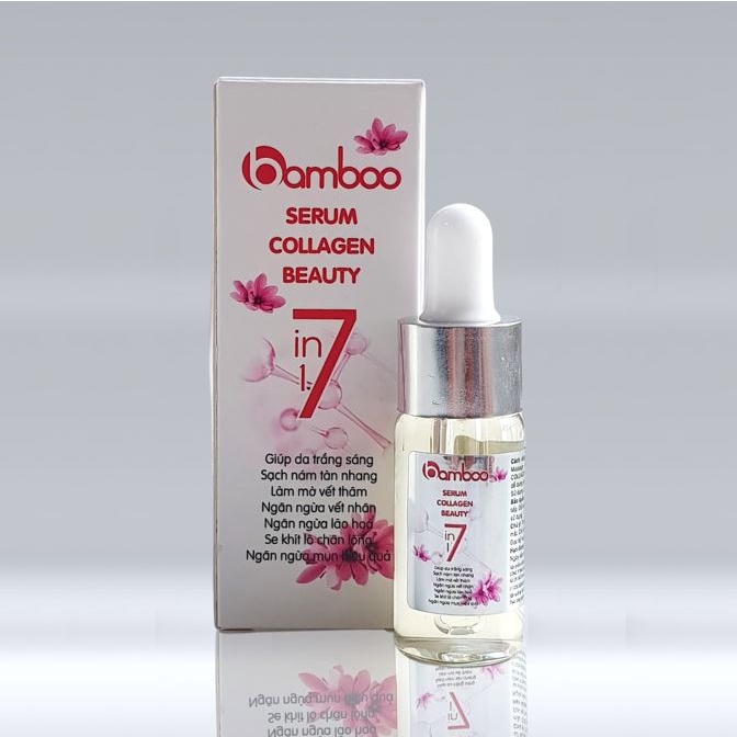 SERUM Bamboo 7 in 1 mờ nám tàn nhang, thâm, trắng da, ngừa mụn 10ml