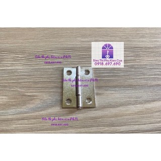 Bản lề lá inox cửa tủ 4cm
