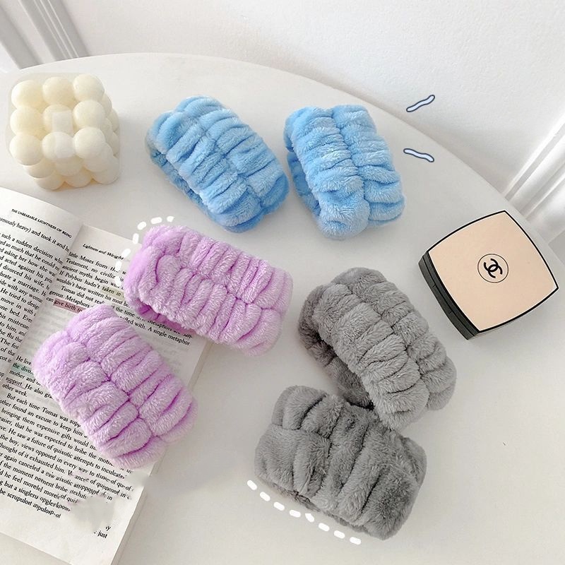 Băng Quấn Cổ Tay Thấm Hút Mồ Hôi Chống Thấm Nước Tiện Dụng Khi Rửa Mặt / Cổ Tay / Tóc