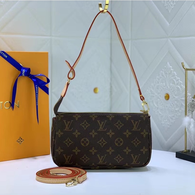 Louis Vuitton M40712 Old Flower Underarm Bag Woman's New Shoulder bag