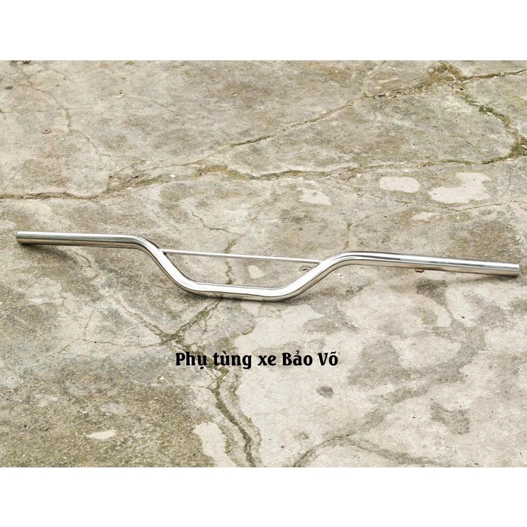 Ghi đông xe máy classic phong cách tracker, scrambler....inox304