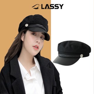 Mũ thủy thủ LASSY Mũ beret phong cách Military hàn quốc có dây chỉnh size mũ