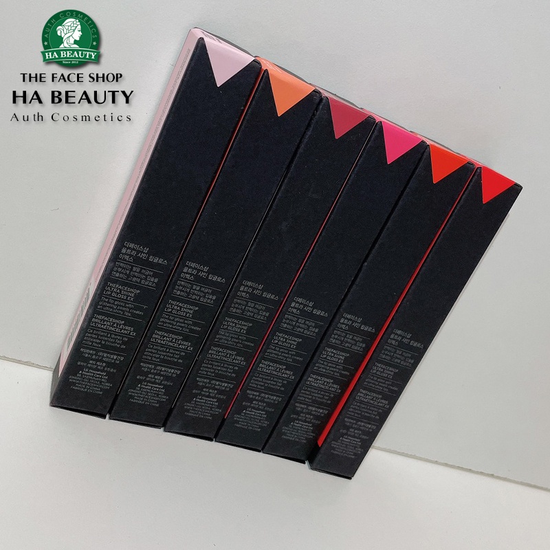 Son bóng kiêm hỗ trợ Khóa màu môi giúp Căng mọng sáng bóng đẹp cuốn hút THE FACE SHOP fmgt ULTRA SHINE LIP GLOSS EX 5g