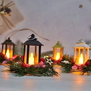 Nến noel nhà xinh nen16 trang trí giáng sinh noel