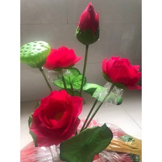 Bụi Hoa sen giả VN trang trí decorgiá sỉ