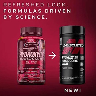Hydroxycut Hardcore Elite, Hỗ trợ giảm mỡ, cắt nét