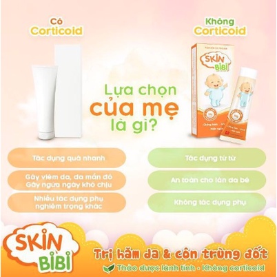 Kem bôi da trẻ em Skin BiBi ngừa hăm khô mẩn ngứa Tuýp 10g - LAHUTU