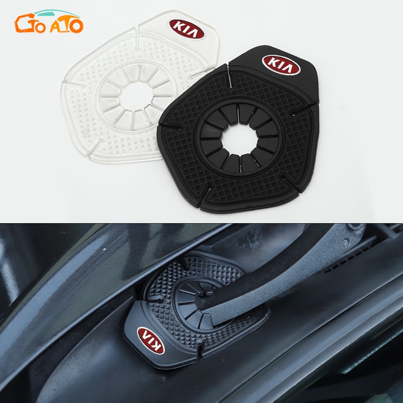 GTIOATO Silicone Vỏ Bọc Bảo Vệ Lỗ Cần Gạt Nước Cần Gạt Nước Oto ChốNg BụI Vỏ Bảo Vệ Bọc Bảo Vệ Cần Gạt Nước Kính Chắn Gió Xe Hơi Vỏ Bảo Vệ Cần Gạt Nước Phụ KiệN Xe HơI Cho KIA Morning Seltos Sonet Carens Soluto Sedona K3 Forte Sorento Rondo