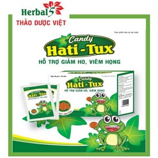 Kẹo ngậm hati-tux con ếch vỉ 10 viên