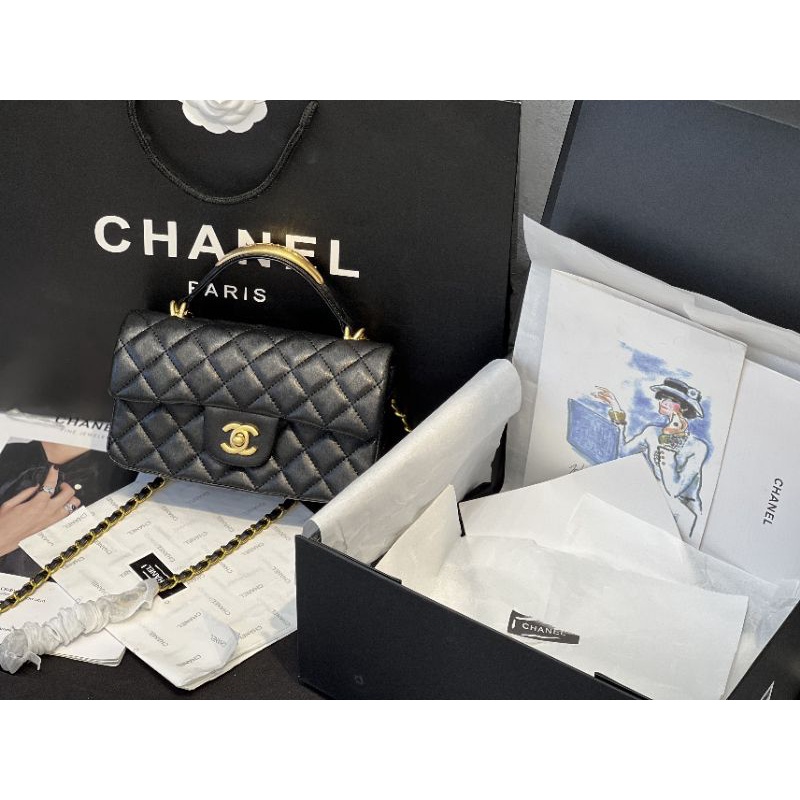 Túi xách nữ mini da mịn sz20cm phần cứng mạ cực đẹp fullbox nam châm