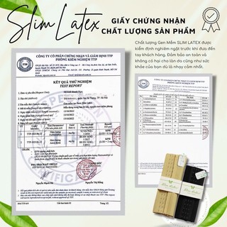 { Chính Hãng} GEN SIẾT EO SLIM LATEX - 24cm và 28cm