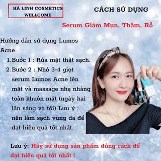 Serum mụn Lumos Acne mẫu mới ( chuẩn auth)