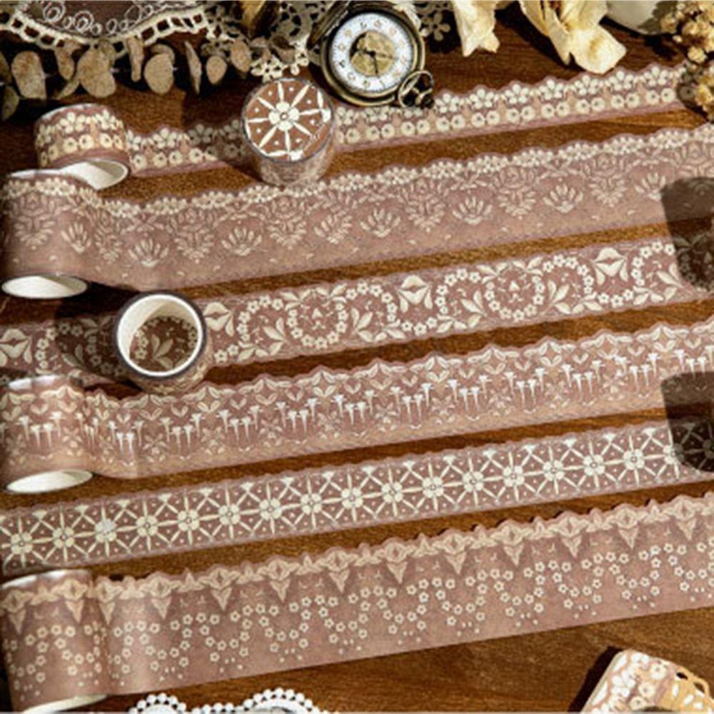 CHOOKEY Set 3 Cuộn Băng Keo Dán Trang Trí Sổ Tay DIY