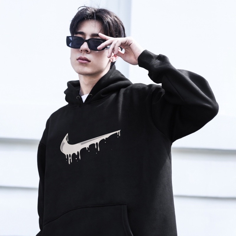 Áo Hoodie Nike Custom Nỉ Bông Cao Cấp Nam Nữ