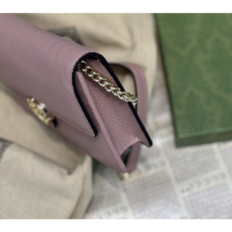 Túi đeo chéo nữ Woc da bò sz19cm phom chuẩn logo rõ nét fullbox hãng