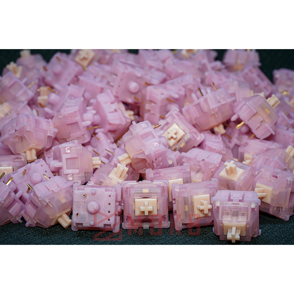 Gateron Pure Berry switch - Công tắc bàn phím cơ