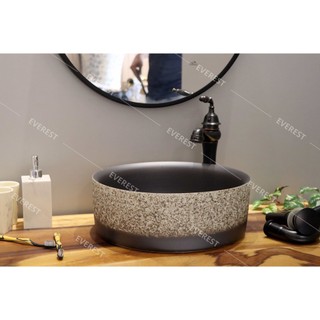 Lavabo mỹ thuật-chậu sứ mỹ thuật ev-cđ27