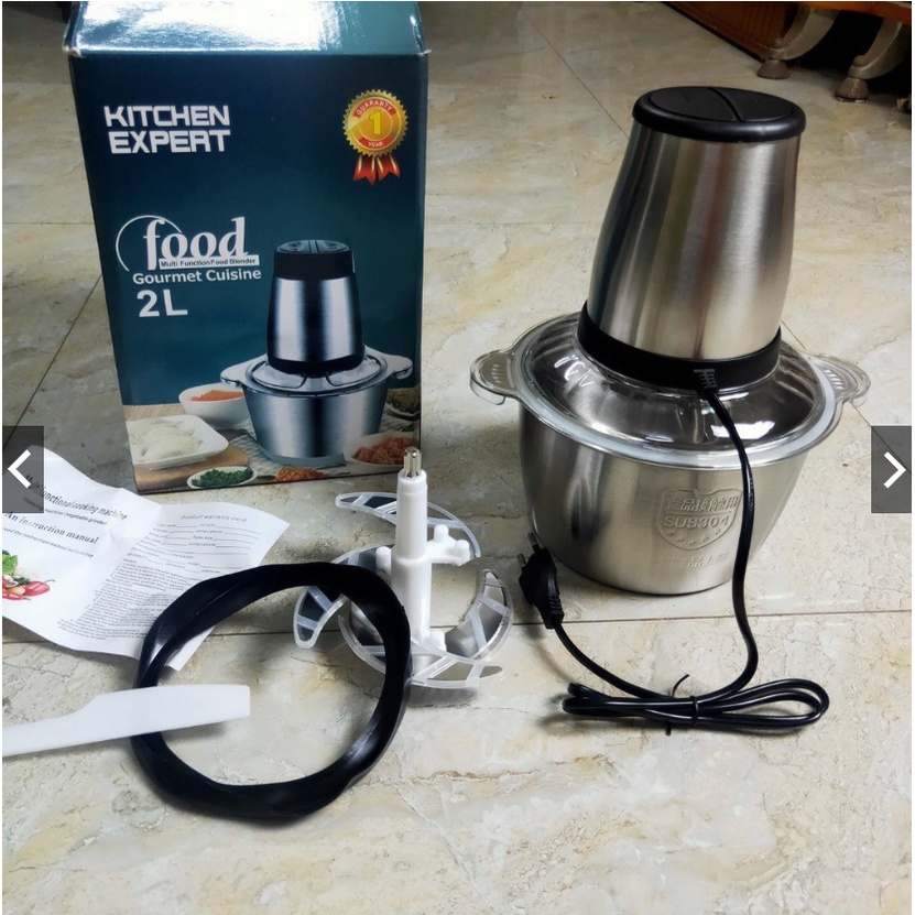 Máy xay thịt cối inox 304 Unpublic công suất 2500w , máy xay đa năng tiện lợi cho nhà bếp