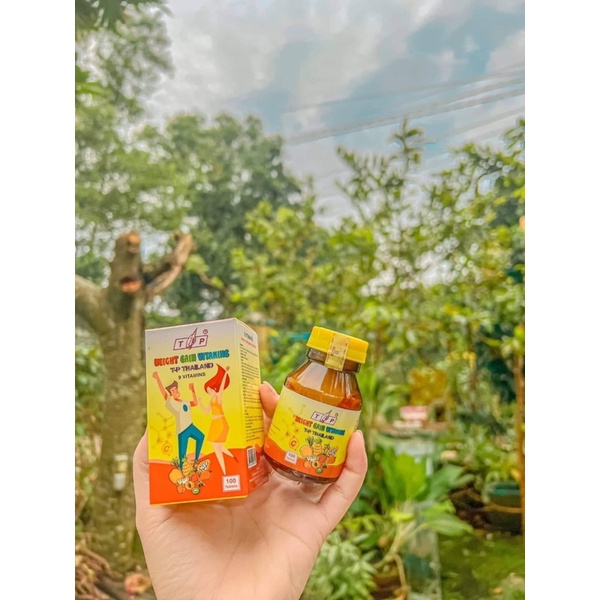 VITAMIN TĂNG CÂN TP Thái Lan 100 viên - Hàng Chính Hãng - Bs Hạnh