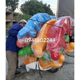 đồ chơi bập bênh nhựa đúc chắc chắn