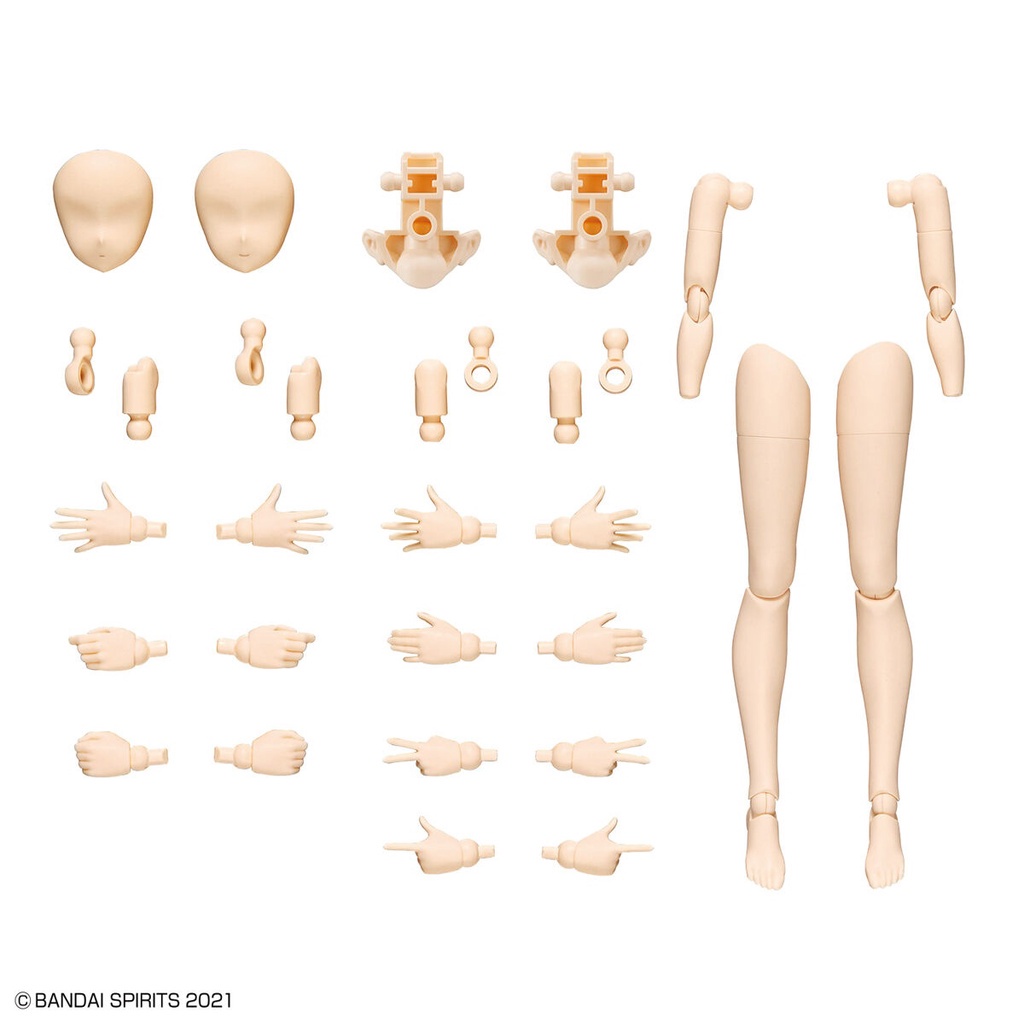 Mô hình lắp ráp Bandai 30MS Phụ kiện Option Body Parts Arm Parts & Leg Parts - Color A