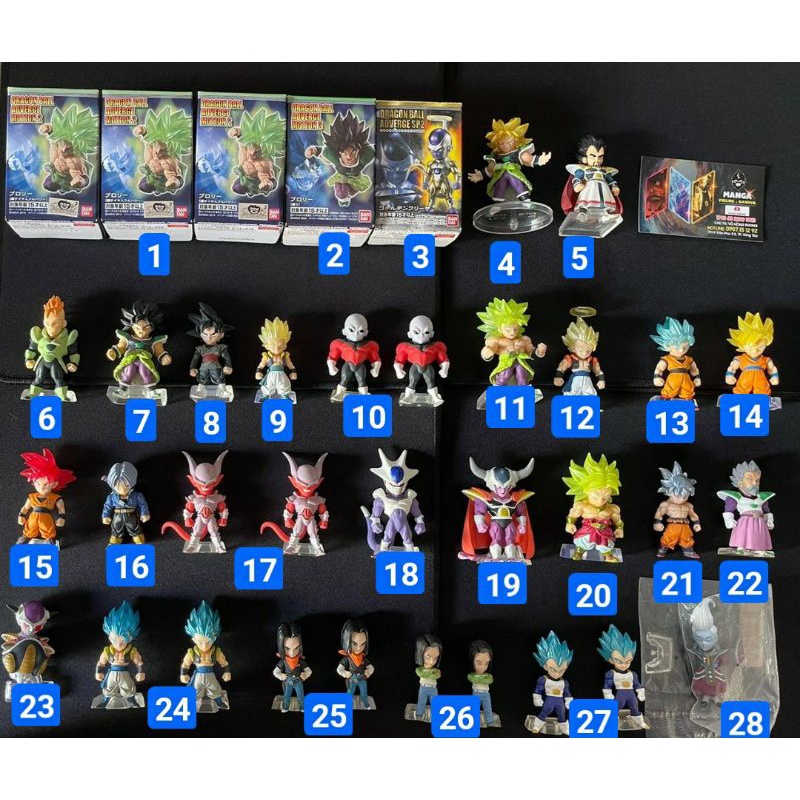 Adverge lẻ - Mô hình Dragon ball