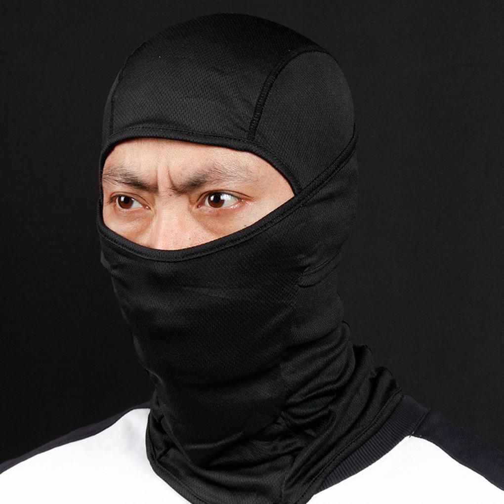 Mũ Trùm Đầu Kiêm Khăn Choàng Cổ Giữ Ấm Thoáng Khí Chống Lạnh Mùa Đông Cho Nam