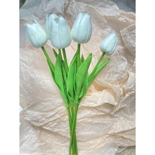 Hoa Tulip cao su cao cấp (1 cành)