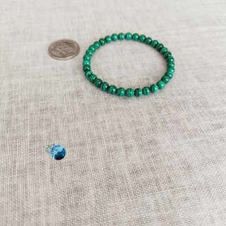 Vòng tay đá malachite 4.5mm