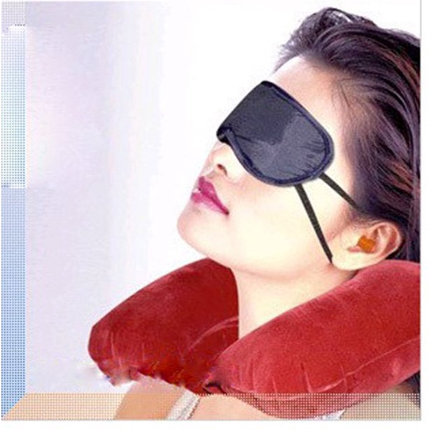 BỘ GỐI HƠI KÊ CỔ HÌNH CHỮ U KÈM ĐỒ BỊT MẮT VÀ NÚT BỊT TAI 3IN1 TIỆN DỤNG ĐỂ NGỦ KHI ĐI DU LỊCH, MÁY BAY, TÀU XE