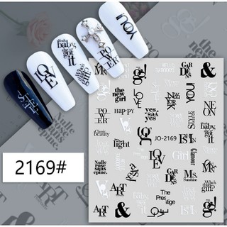 sticker trang trí nail mã jo