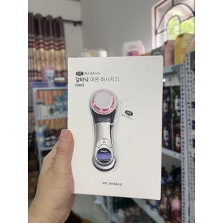 Máy Điện Di ion MTC Skin&Body Hàn Quốc giúp đẩy nhanh thẩm thấu tinh chất, massage