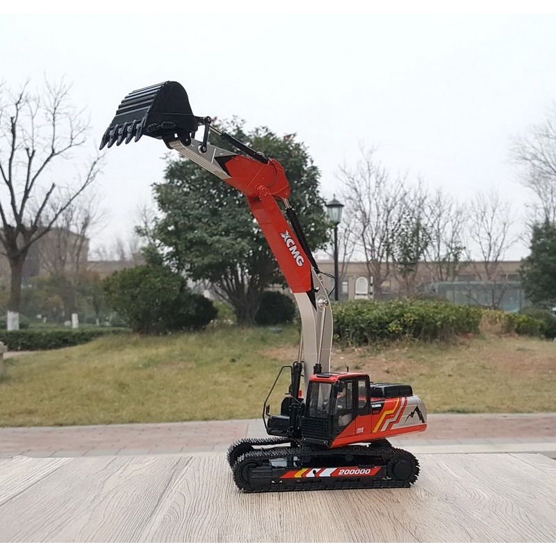 Mô hình xe xúc bánh xích XCMG XE380DK hợp Kim 1:30