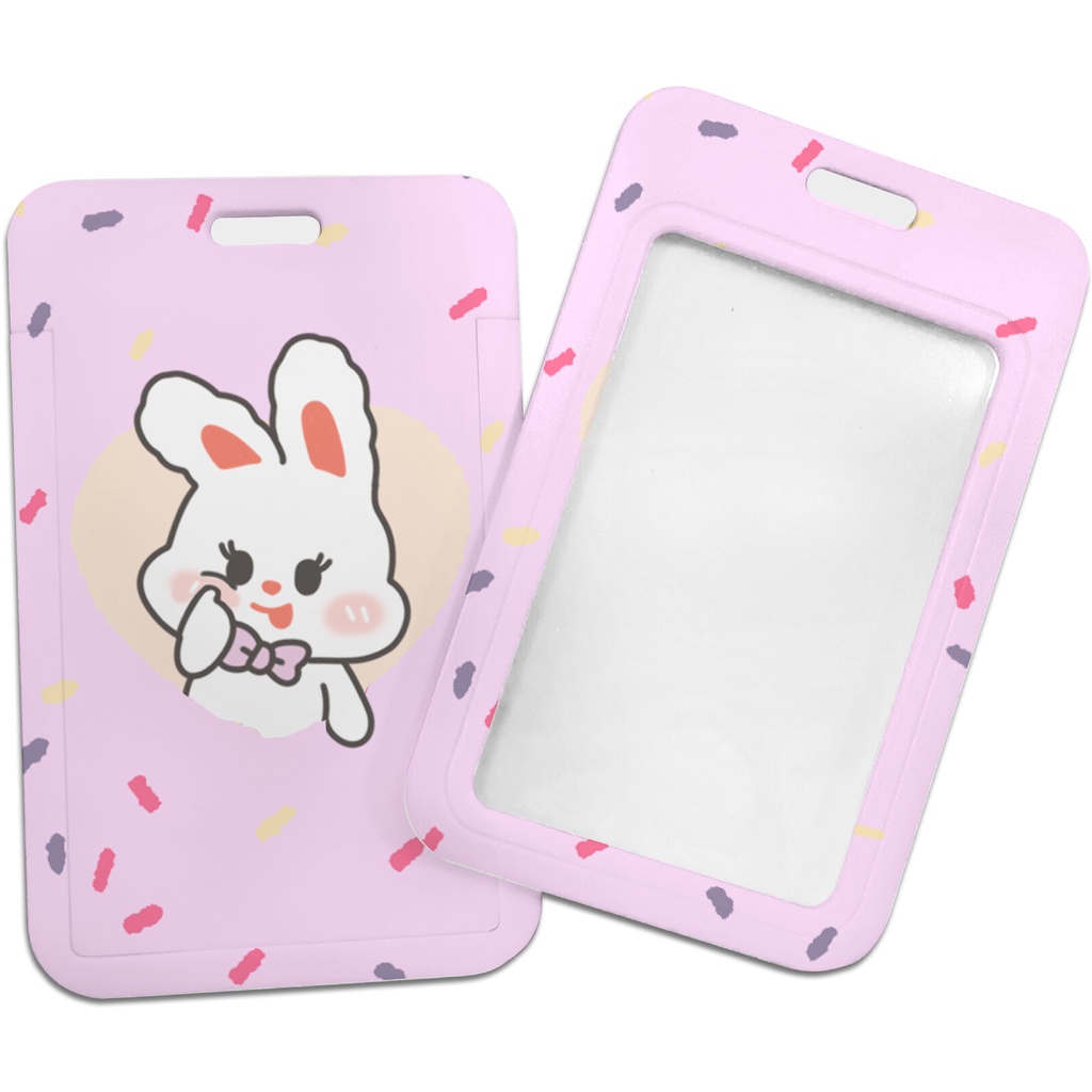 Cartoon Lucky Rabbit Daily Student Card Holder