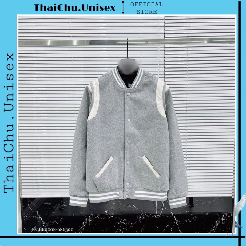 Áo Khoác varsity áo bomber teddy nam nữ chất đẹp cao cấp