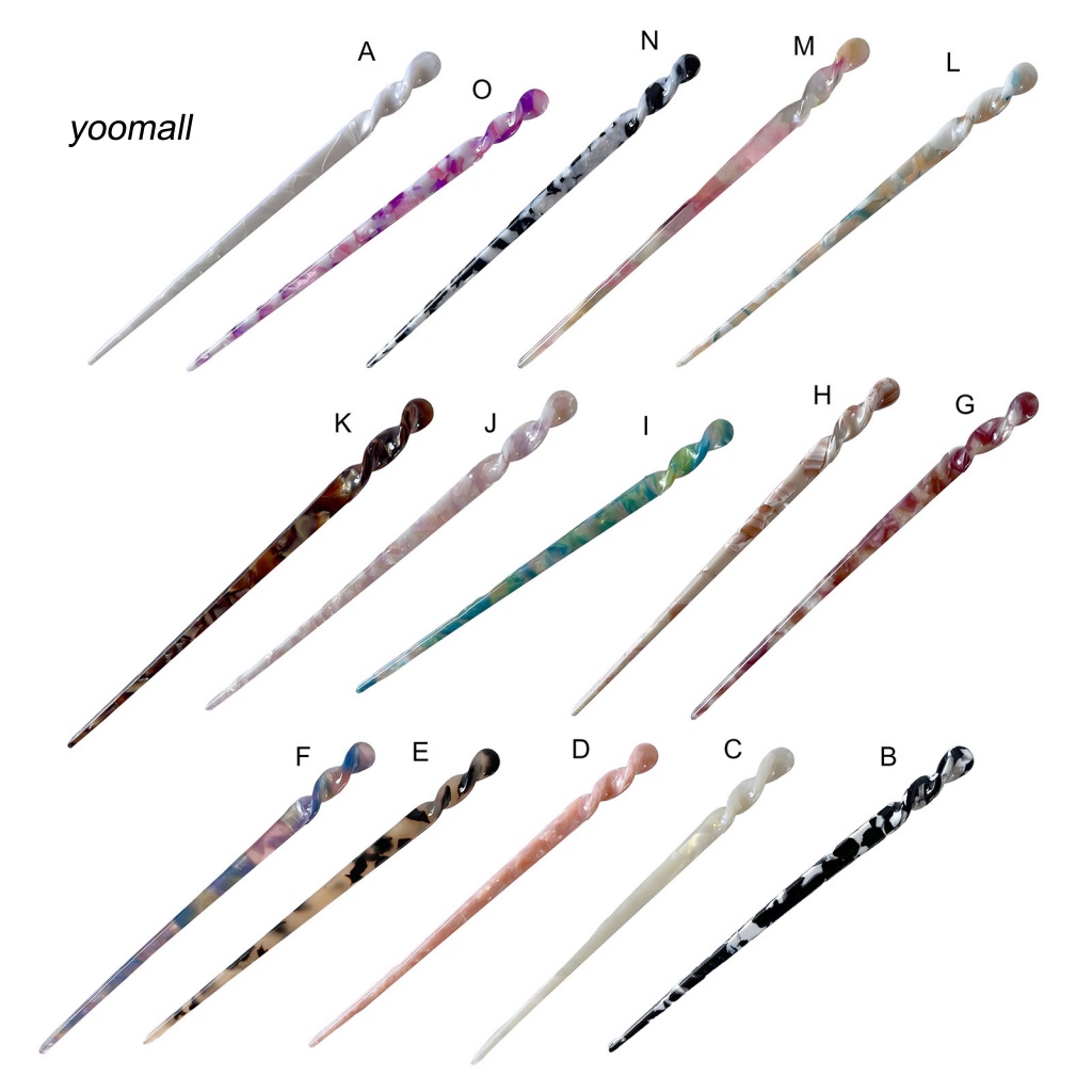 / Yo / Trâm Cài Tóc Hình Xoắn Cổ Điển Trọng Lượng Nhẹ Cho Nữ