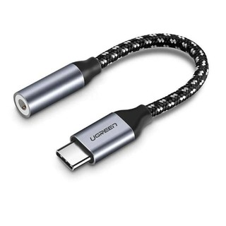 10cm dây usb type-c sang av 3.5mm ugreen 30632 av142