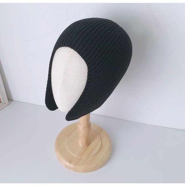 Mũ Len Giữ Ấm Tai Màu Sắc Đơn Giản Thời Trang Thu Đông Dành Cho Bé Trai Và Bé Gái