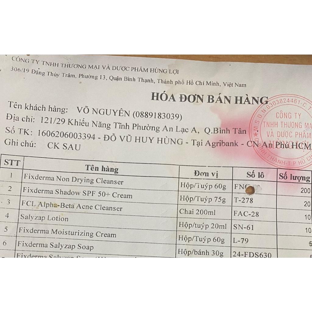 Fixderma Giảm Mụn Ban Đêm Salyzap Lotion For Acne - 20ml
