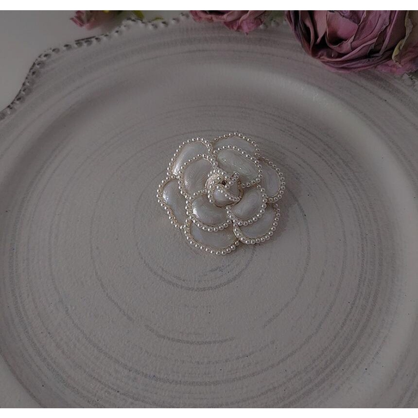 Ghim CàI ÁO HìNh Chú Ong Hoa ĐíNh NgọC Trai Giả ThờI Trang Cho Nữ