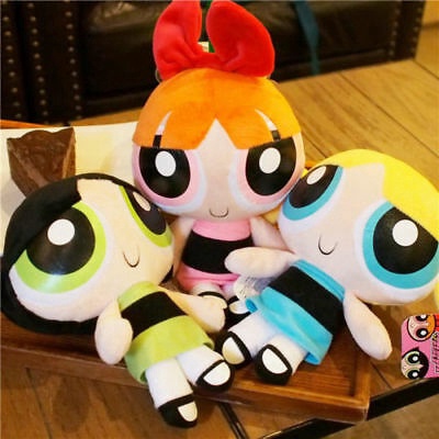 Đồ chơi nhồi bông Hình Hoạt Hình The Powerpuff Girls 1999 20cm