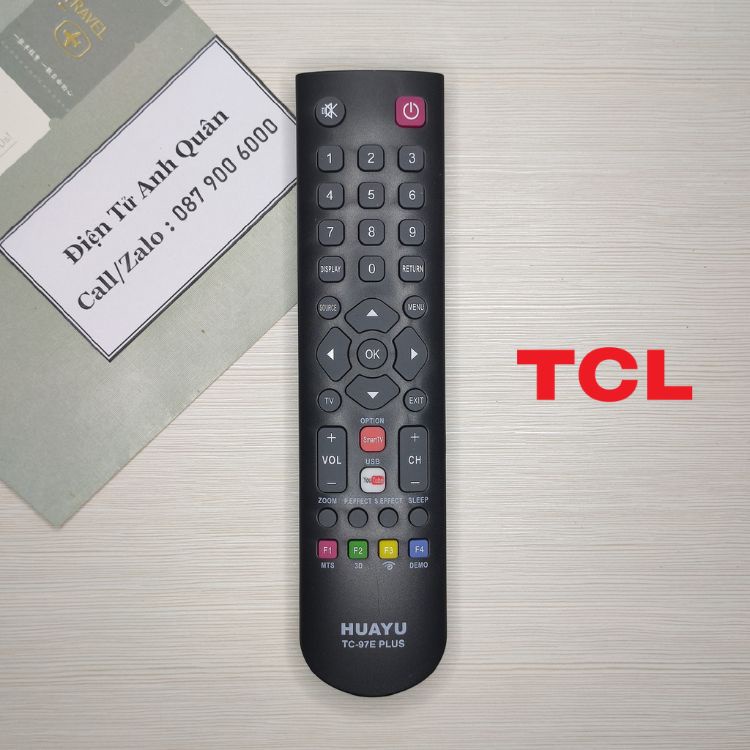 Remote tivi TCL - Điều khiển tivi TCL ( DÙNG CHO TẤT CẢ TIVI TCL LED/LCD )