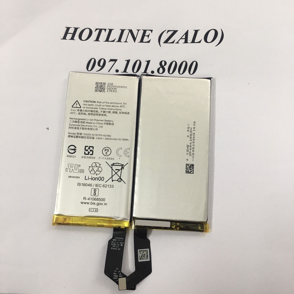 Pin zin Google Pixel 4