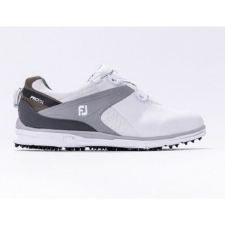 Giày golf nam footjoy pro sl boa 53821 white/silver - giày golf chính hãng