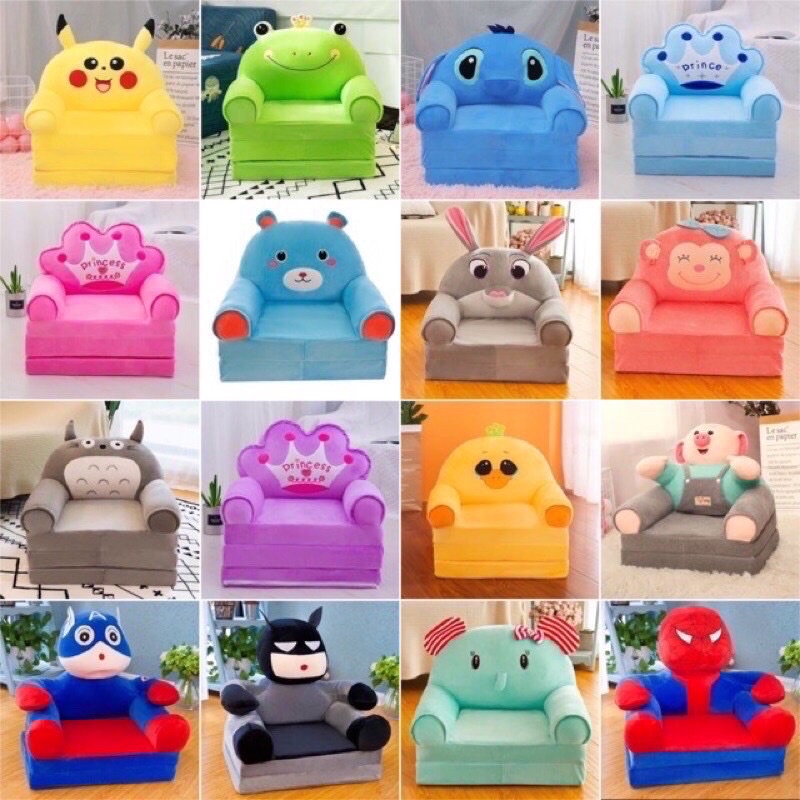 Ghế sofa hoạt hình cho các bé
