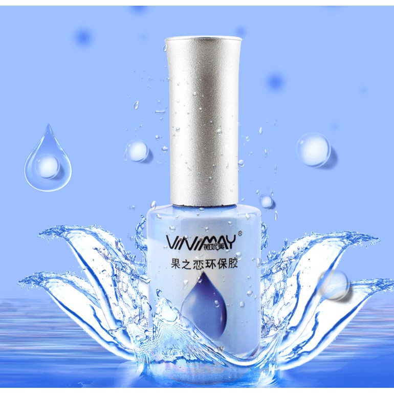 Sơn Gel Top Coat Giọt Nước Vinimay Top Cho Làm Móng Chuyên Dụng - Nails Red