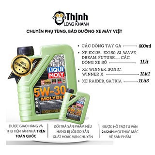 Nhớt liqui moly 10w30 chính hãng 100%