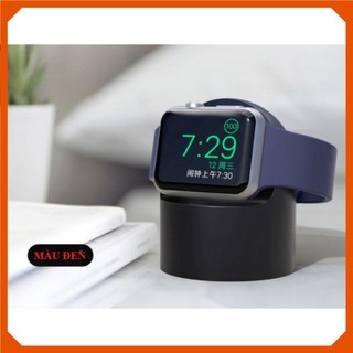  Đế sạc apple watch silicon để bàn kiêm giá đỡ đồng hồ thông minh giá rẻ N25 