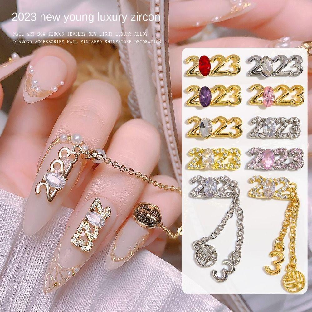 Vật Liệu Trang Trí Móng Tay 3D Thời Trang DIY 2023|Phụ Kiện Trang Trí Móng Tay Nghệ Thuật Cho Nữ